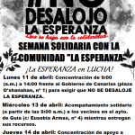 Cartelería y galería de fotos de la Comunidad