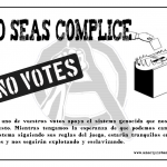 Cartelería Campaña Abstención