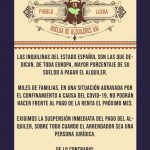 ¡Huelga de Alquileres YA!